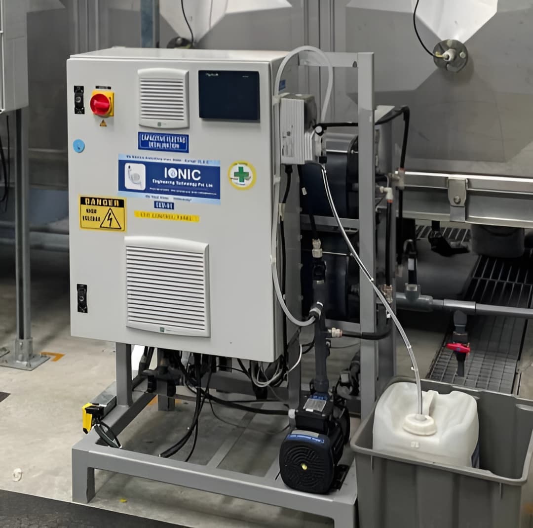 Capacitive Electro Desalination (CED) system