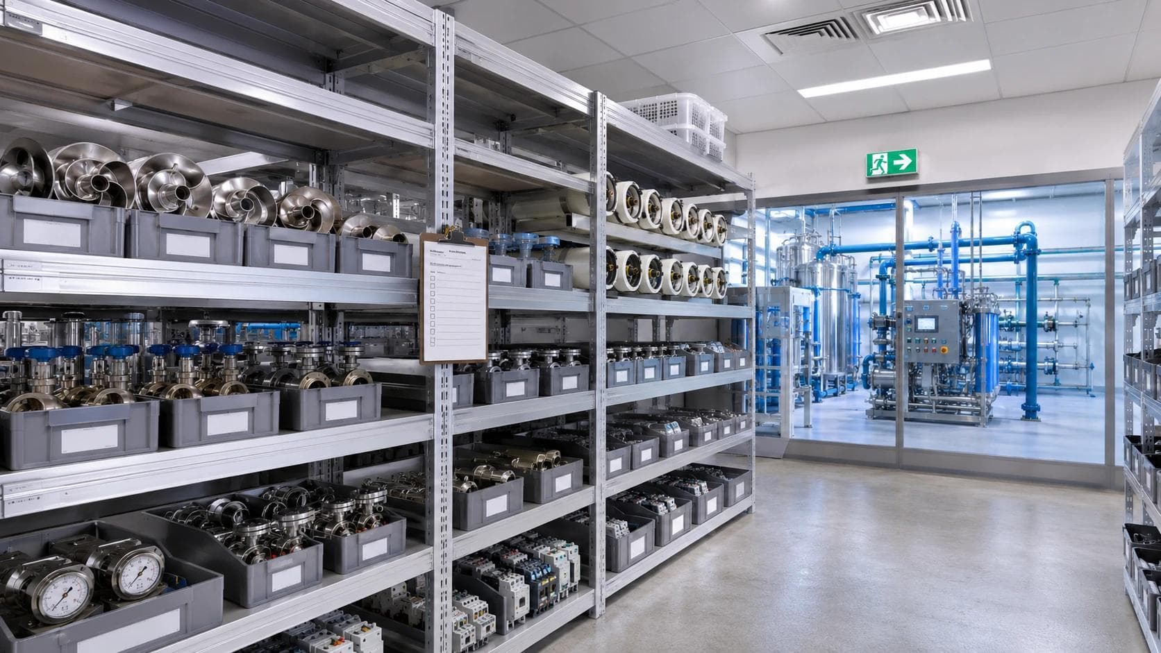 Navigating the Spare Parts Conundrum: A Practical Decision Framework for Water Treatment Plants